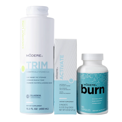 Lean Body System wellness collection by Modere for metabolism and muscle tone.